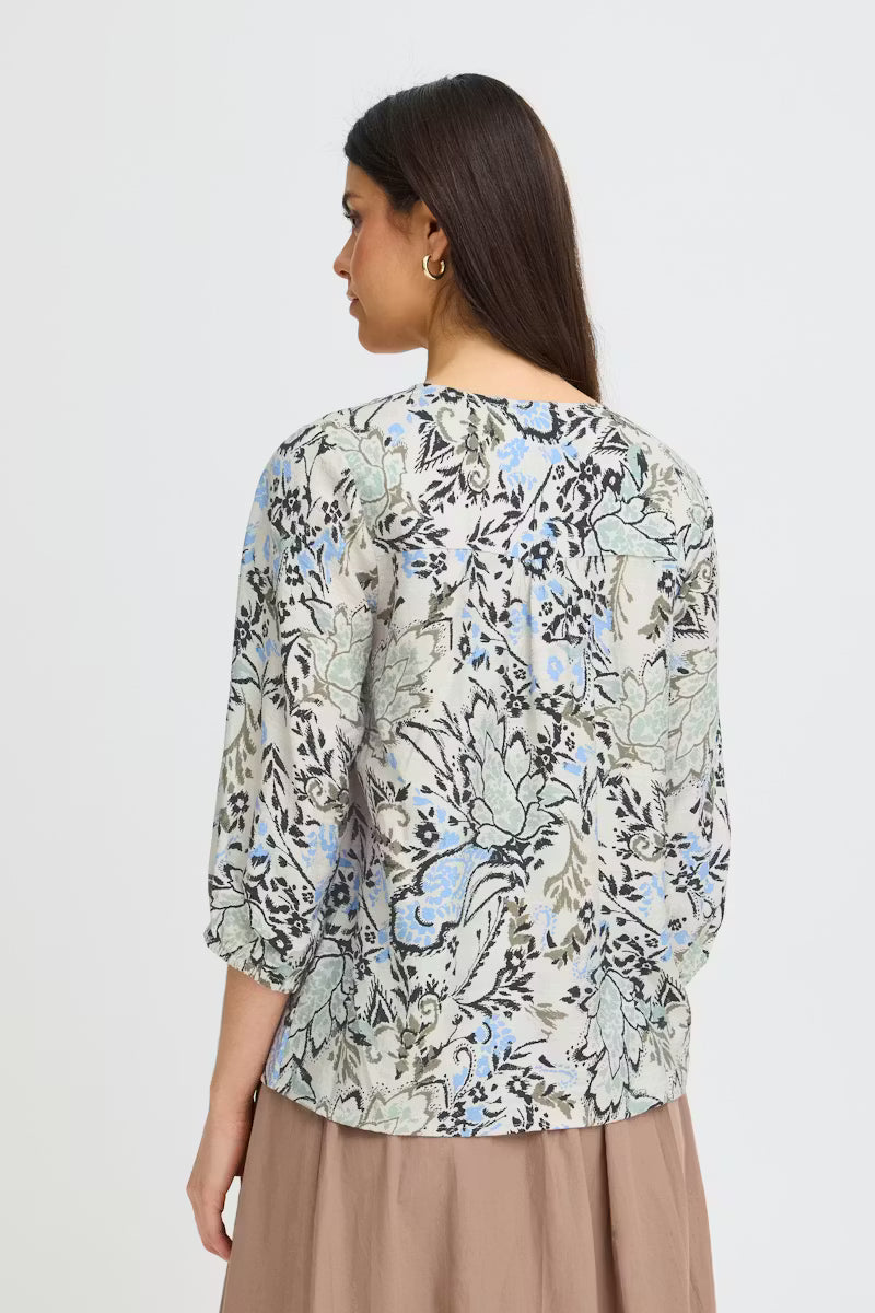 FRANSA Arianna Floral Blouse - Print