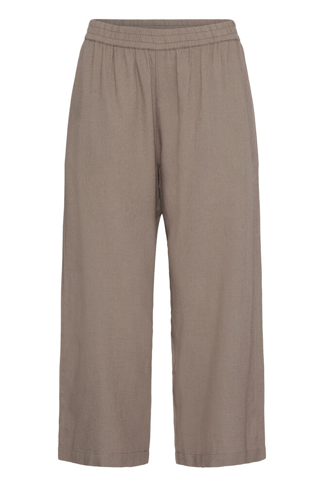 FRANSA Jett Wide Leg Culotte Pants - Taupe