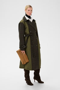 CULTURE Parla Coat - Olive