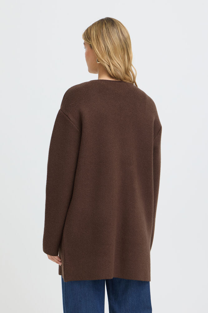 FRANSA Gia Cardigan - Brown