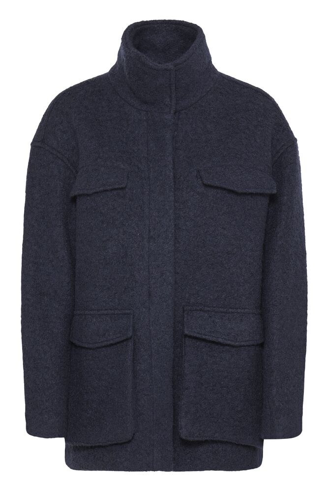 ICHI Stipa Jacket - Dark Navy