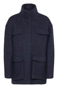 ICHI Stipa Jacket - Dark Navy