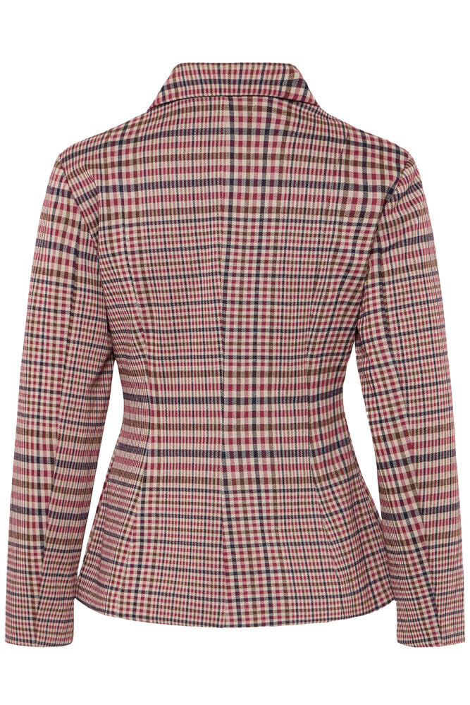 ICHI Kate Checkit Blazer - Check