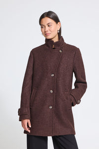 ICHI Stipa Jacket - Brown