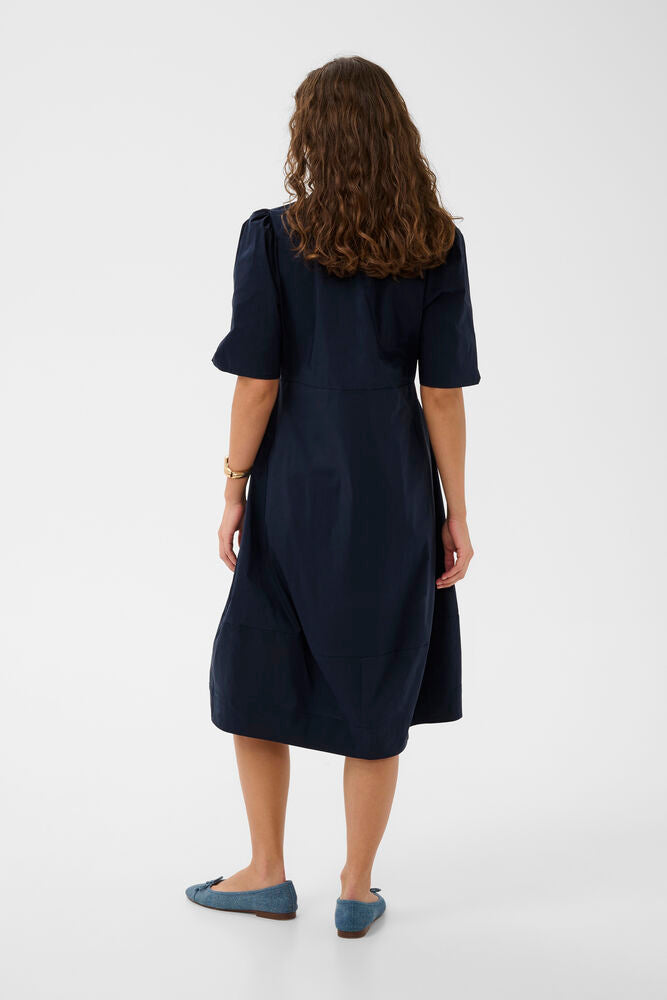 CULTURE Malue Antoinett Dress - Navy