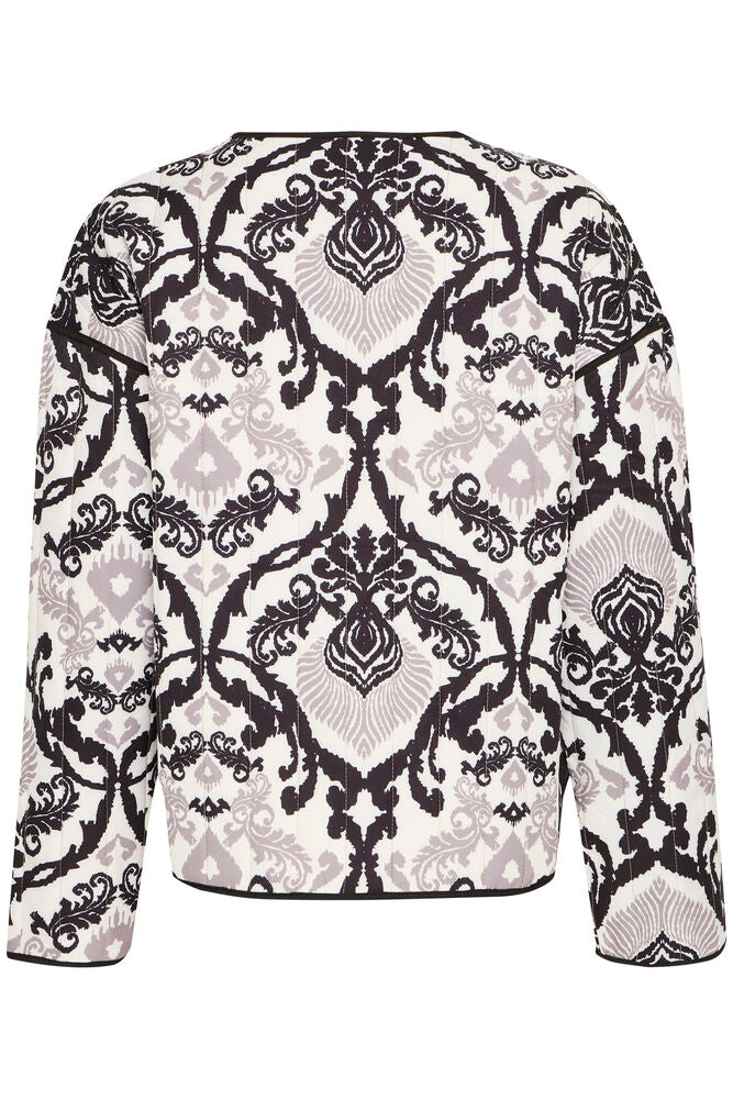 ICHI Malini Jacket - Black Print