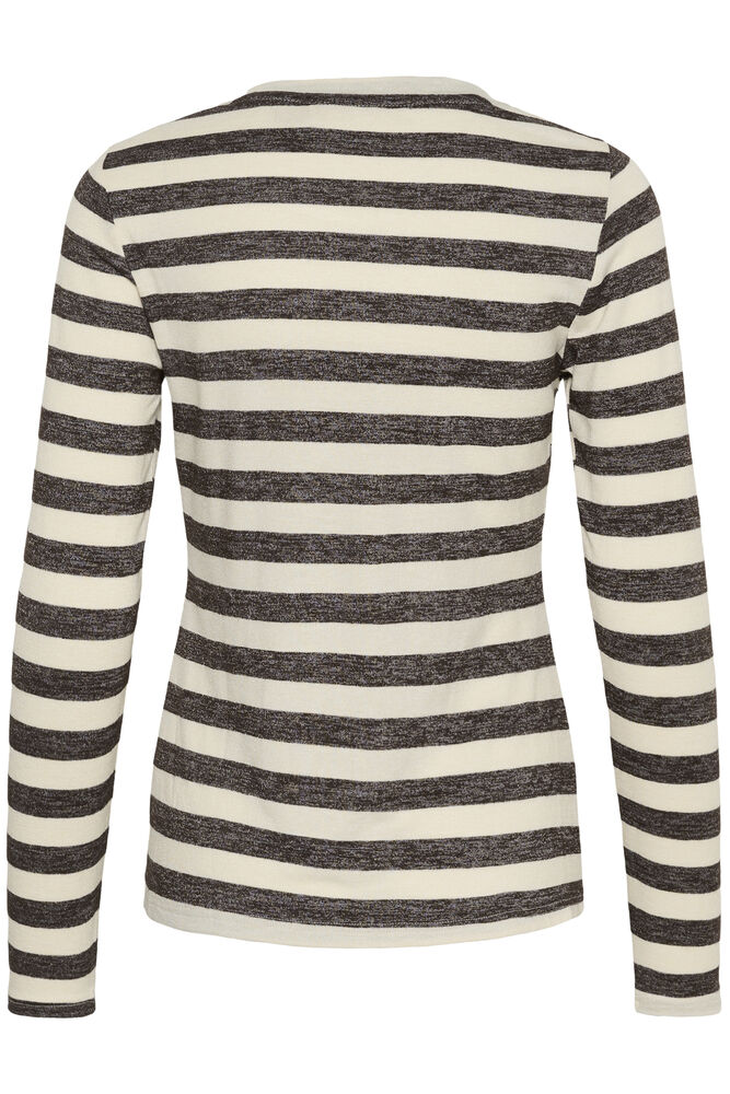 CULTURE Cat Alexandra Striped Top - Brown