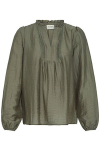 FRANSA Gida Blouse - Green