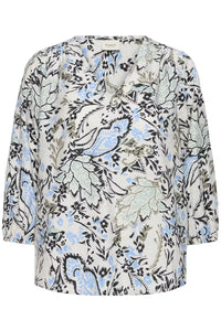 FRANSA Arianna Floral Blouse - Print