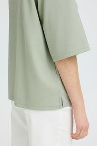 FRANSA Aurora Half Sleeve Sweatshirt - Sage