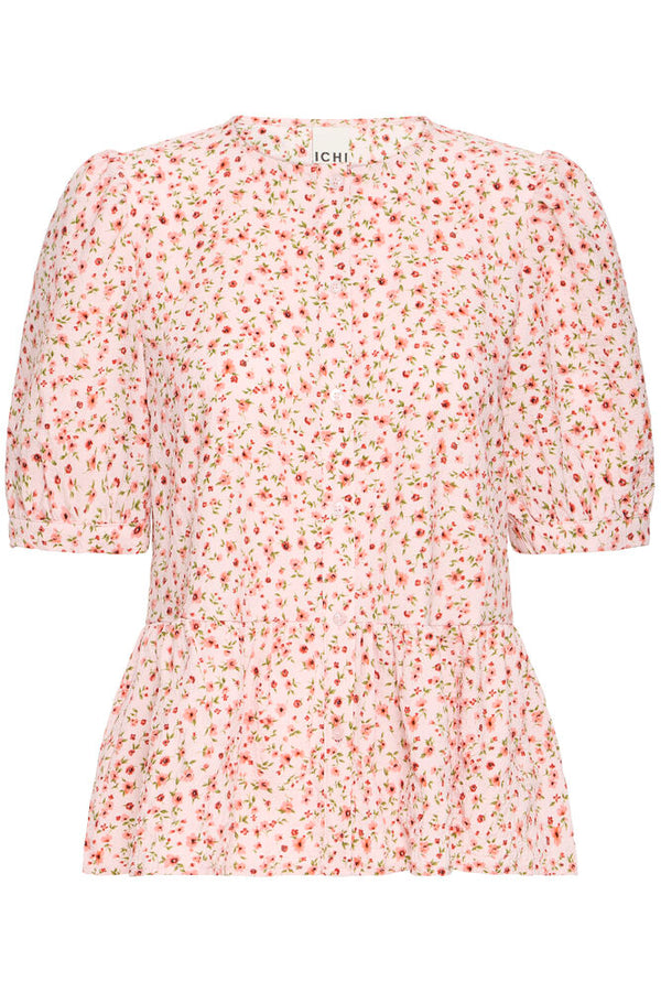 ICHI Kala Top - Pink Print