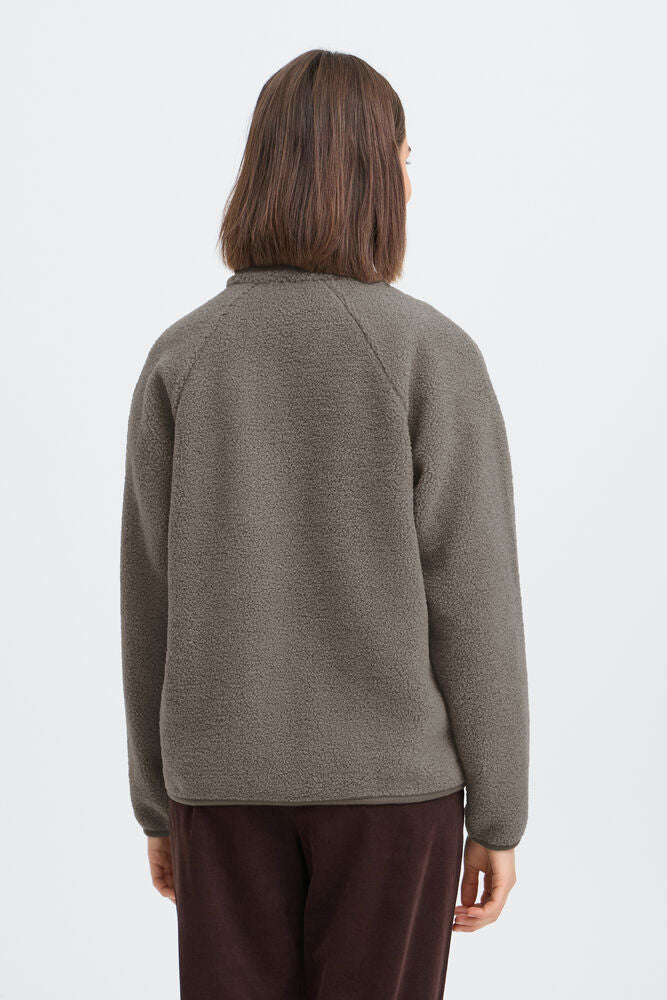FRANSA Tenya Half Zip Fleece - Brown
