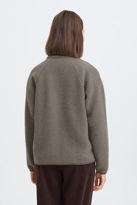 FRANSA Tenya Half Zip Fleece - Brown