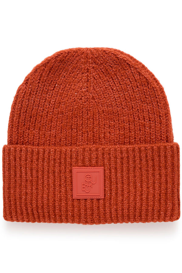 CULTURE Merva Beanie Hat - Orange