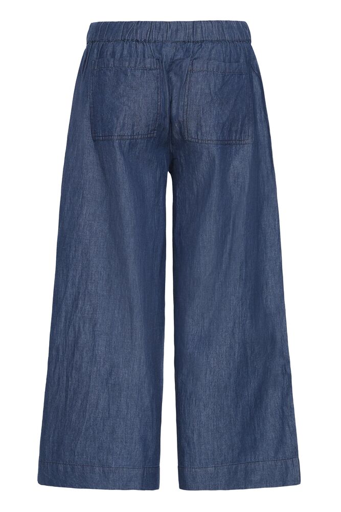 FRANSA Wide Leg Culotte - Denim
