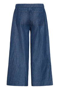 FRANSA Wide Leg Culotte - Denim