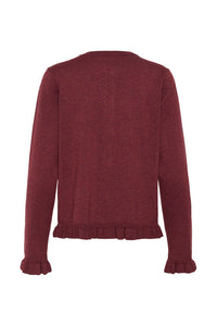 CULTURE Annemarie Frill Cardi - Chocolate Truffle