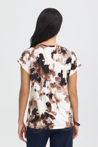 FRANSA Seen T-Shirt - Brown