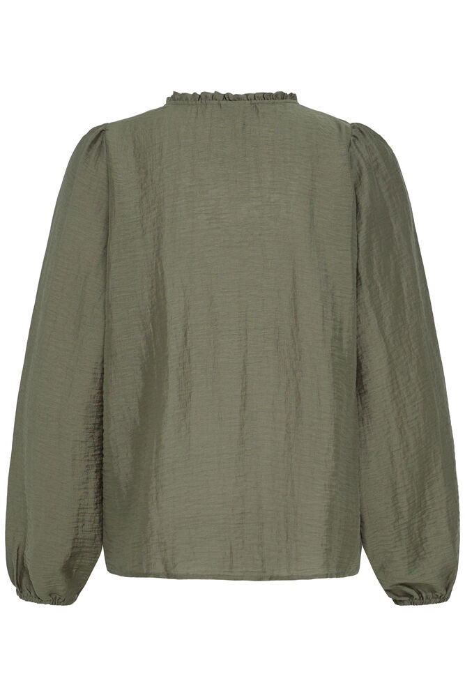 FRANSA Gida Blouse - Green