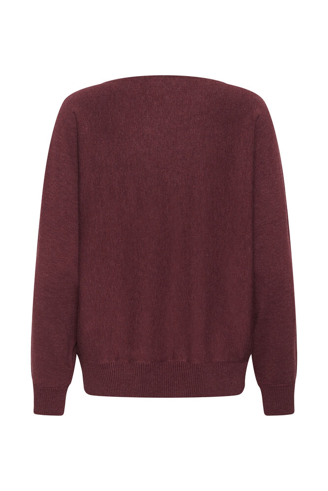 CULTURE Annemarie Batwing Jumper - Chocolate Truffle
