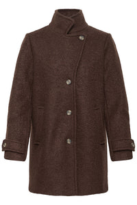ICHI Stipa Jacket - Brown