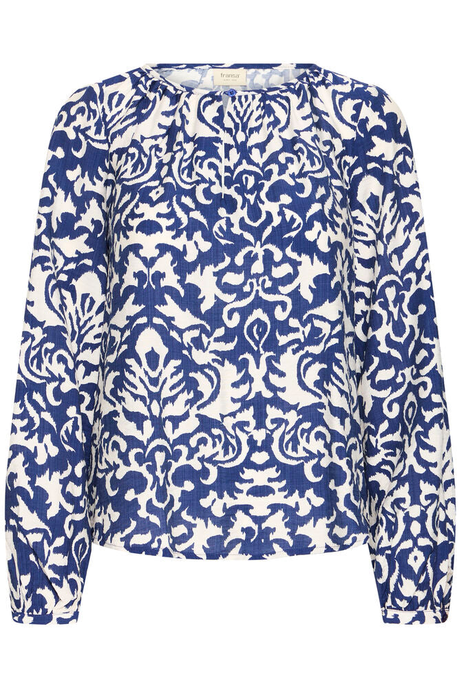 FRANSA Leli Blouse - Blue