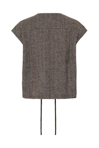 FRANSA Vea Vest - Brown