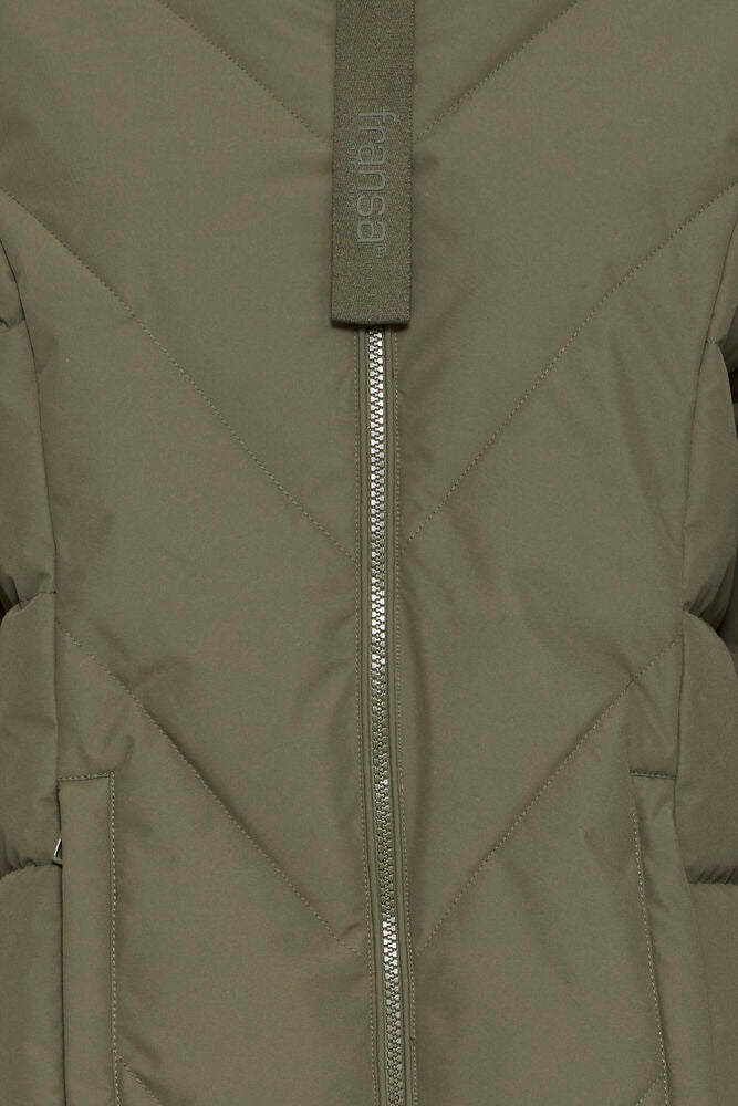 FRANSA Maise Puffer Jacket - Green