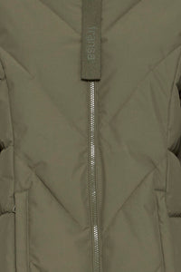 FRANSA Maise Puffer Jacket - Green