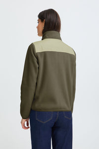 FRANSA Flea Full Zip Fleece - Green