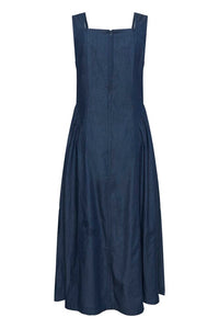 CULTURE Mone Michelle Long Dress - Dark Denim