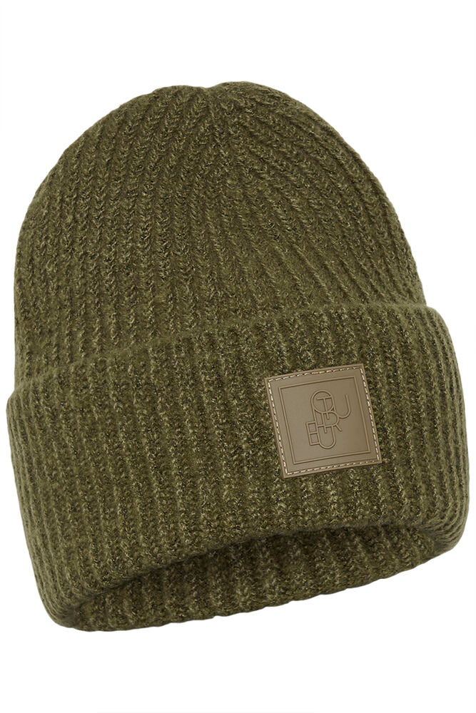 CULTURE Merva Beanie Hat - Olive