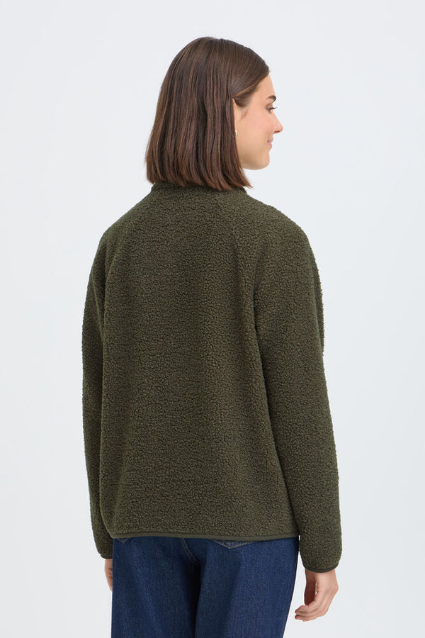 FRANSA Tenya Half Zip Fleece - Green