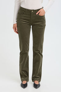 FRANSA Tean Tessa Cord : Khaki