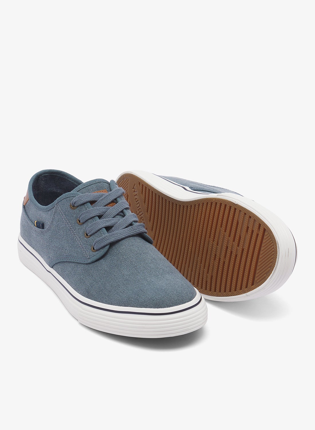 WRANGLER Men's Calypso Derby Low Sneakers - Denim