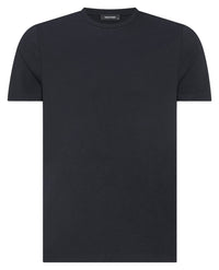 REMUS UOMO Men's Cotton Casual T-Shirt - Navy