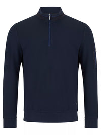 DG's DRIFTER Casual Half Zip Sweatshirt - Navy