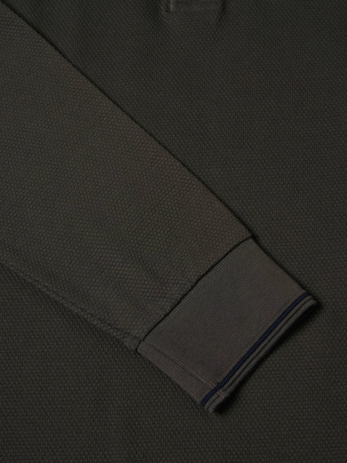 DG'S DRIFTER Long Sleeve Casual Polo Shirt - Brown