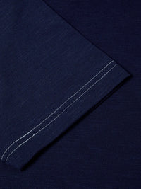 DG'S DRIFTER Casual Short Sleeve Polo Shirt - Navy