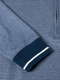 DG'S DRIFTER Textured Half Zip Sweater - Navy
