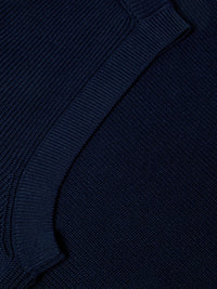 DG'S DRIFTER Sleeveless V-Neck Sweater - Navy