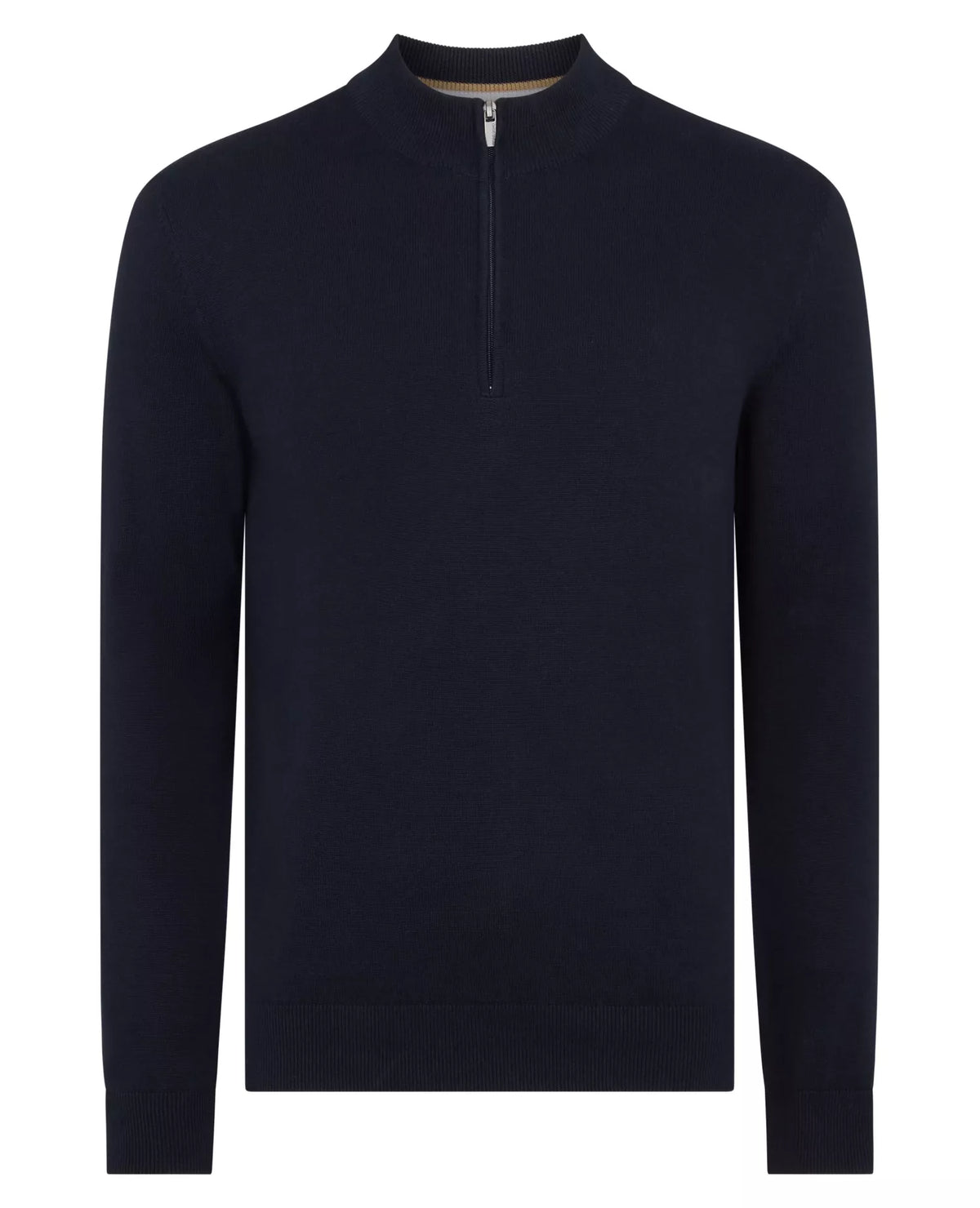 REMUS UOMO Men's Half Zip Sweater - Navy