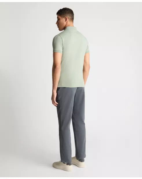 REMUS UOMO Men's 3 Button Polo - Light Green