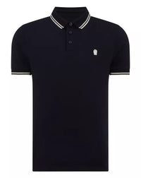 REMUS UOMO Short Sleeved Polo Shirt - Navy