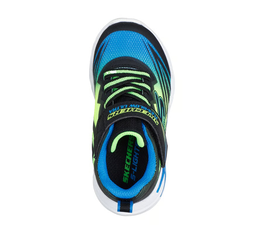 SKECHERS S-Lights: Flex-Glow Ultra Infant Shoes - Blue | 400139N