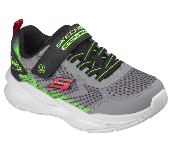 SKECHERS S-Lights: Meteor-Lights 2.0 Boy's Shoes - Grey | 401490L