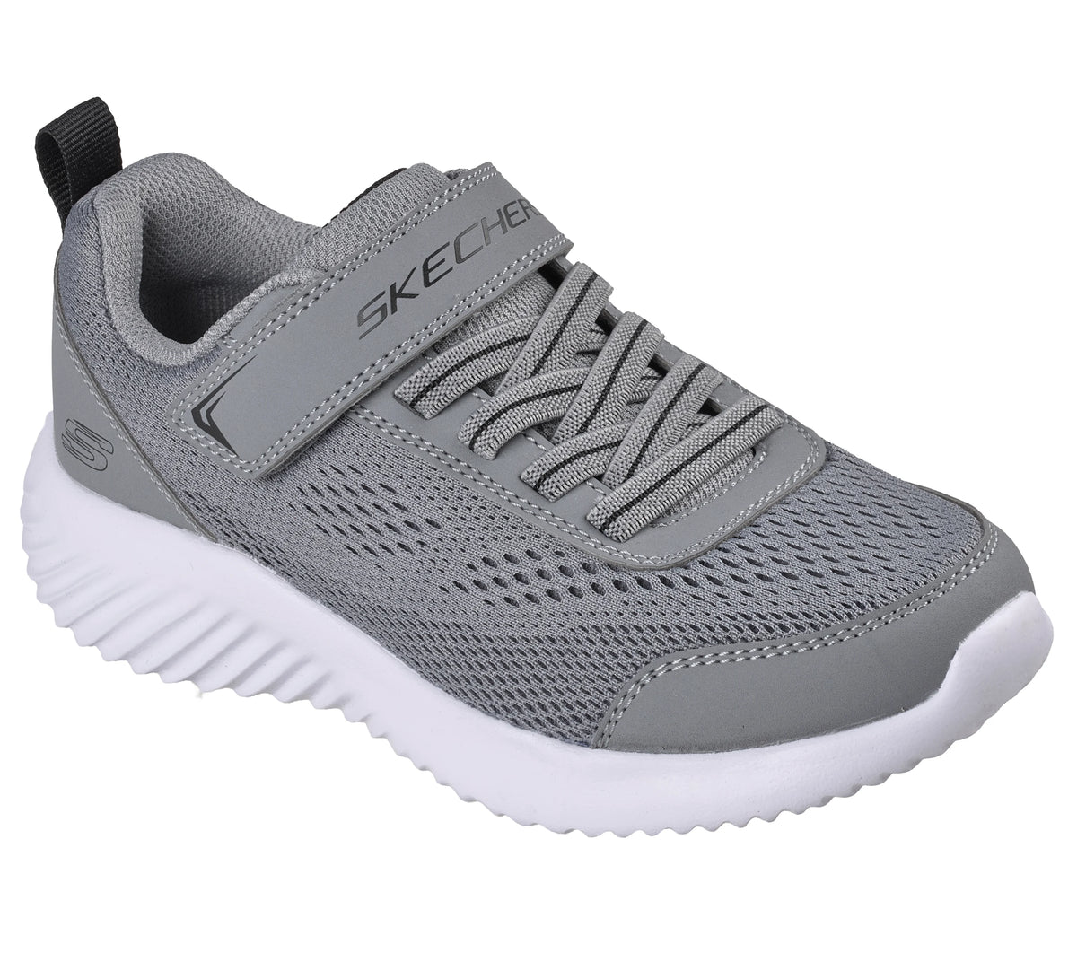 SKECHERS Bounder - Quantarun Boy's Shoes - Grey | 403905L