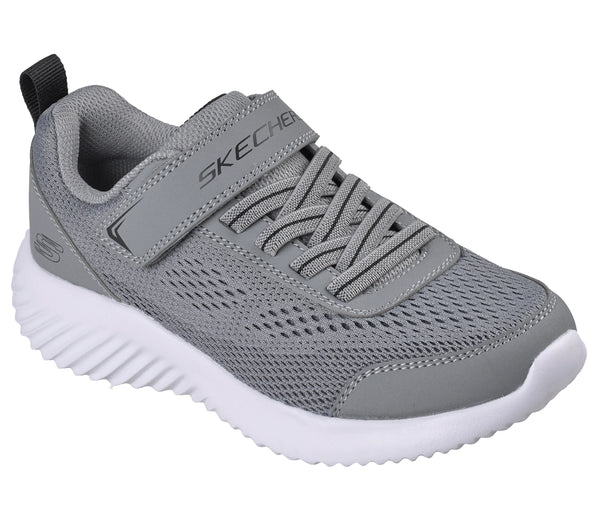 SKECHERS Bounder - Quantarun Boy's Shoes - Grey | 403905L