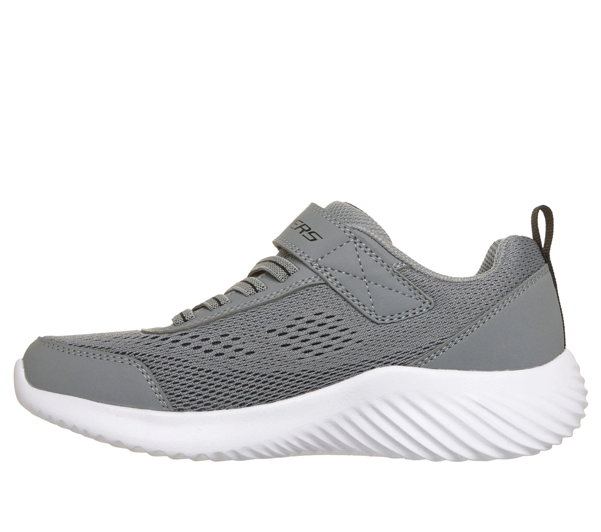 SKECHERS Bounder - Quantarun Boy's Shoes - Grey | 403905L