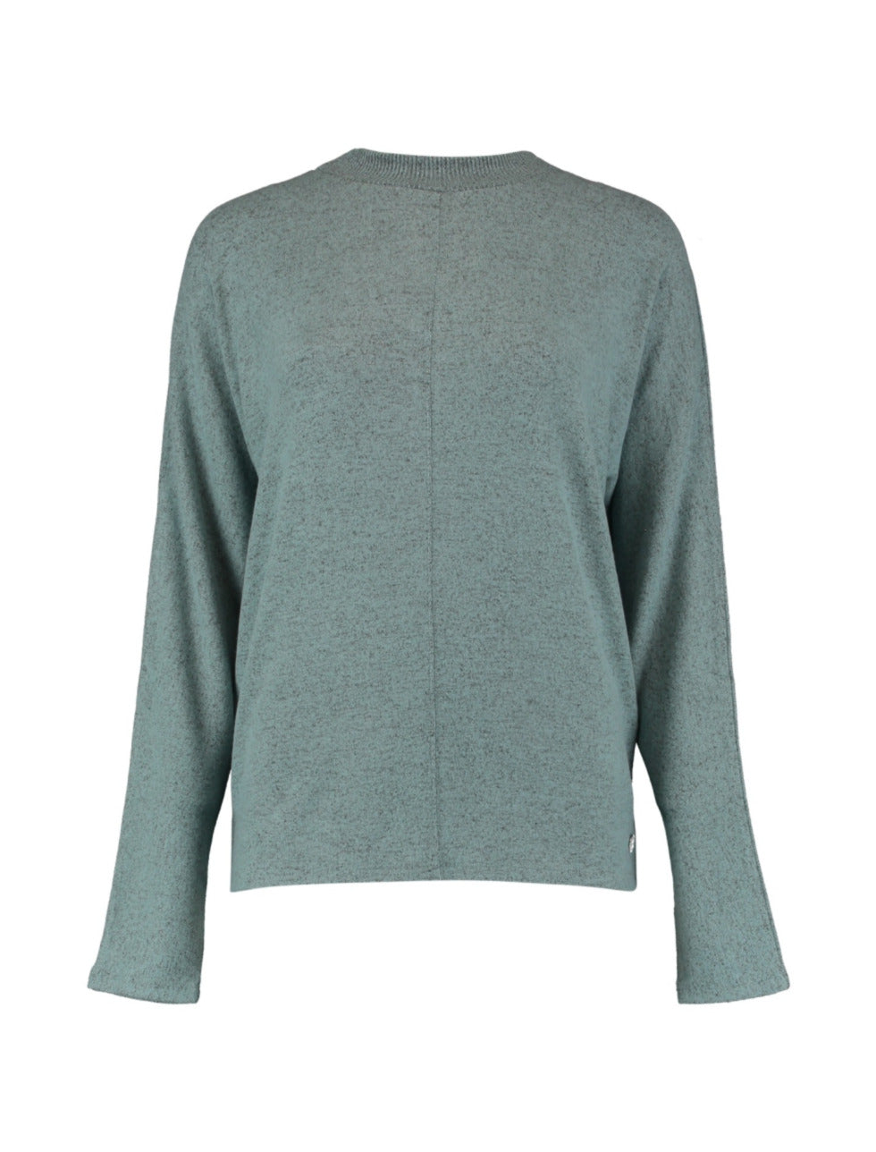 ZABAOINE Marl Jumper - Light Teal